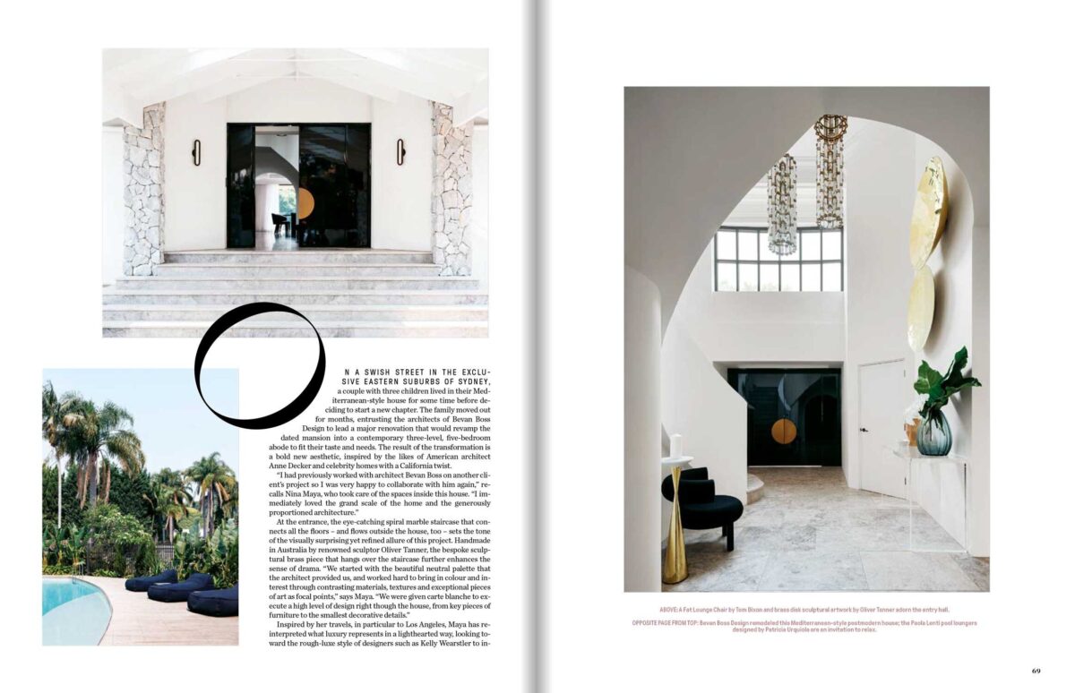 Architectural Digest Middle East - Nina Maya Interiors